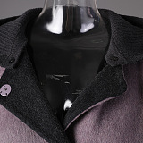 Woolen Hoodie Long Coat