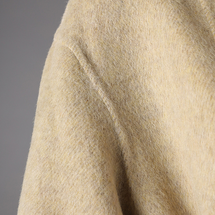 Woolen Stand Collar Jacket Coat