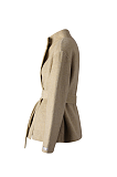 Woolen Stand Collar Jacket Coat
