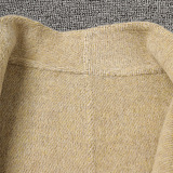 Woolen Stand Collar Jacket Coat