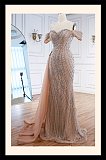 Beaded Strapless Evening Gown(20 weekdays are required for production.)