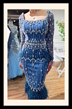 Square Neck Gown