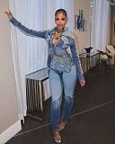 Stretch Denim Set