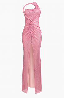 Front Split Evening Dress