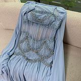 Off-shoulder Evening Gown