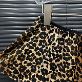Leopard Suit(tank, shorts, robe)