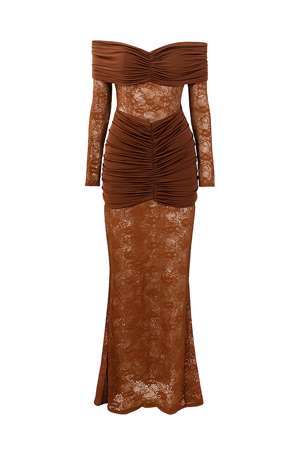 Lace Long Dress