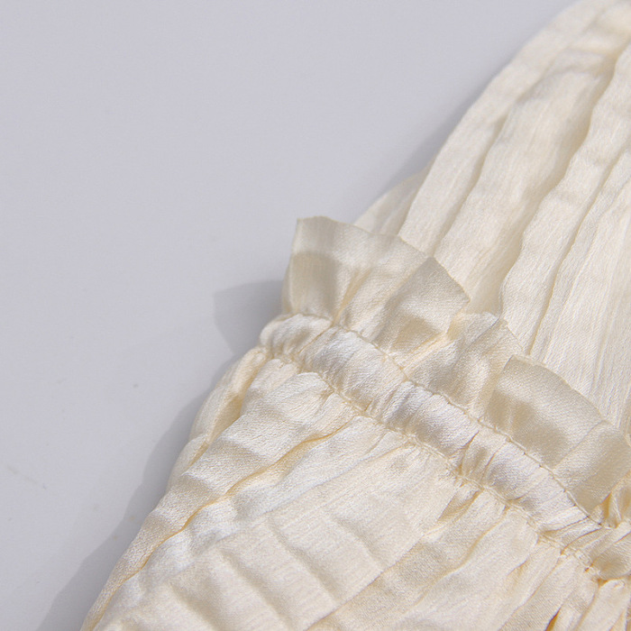 Neck-tie Ruffles Mini Dress