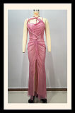 Front Split Evening Dress