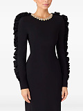 Slim-fit Long Dress