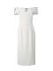 Off-shoulder Midi Dress