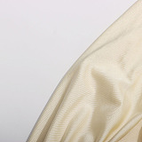 Halter Ruffles Long Dress