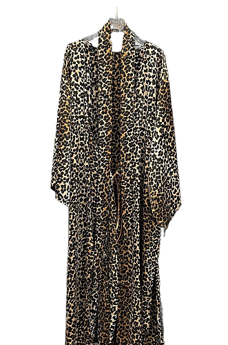 Leopard Suit(tank, shorts, robe)