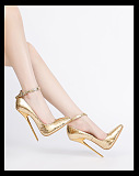 Copy Slingback Heels(gold)