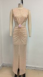 Cut-out Long Dress