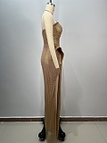 Golden Sequins Gown