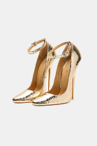 Copy Slingback Heels(gold)