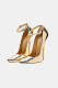 Copy Slingback Heels(gold)