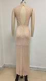 Cut-out Long Dress