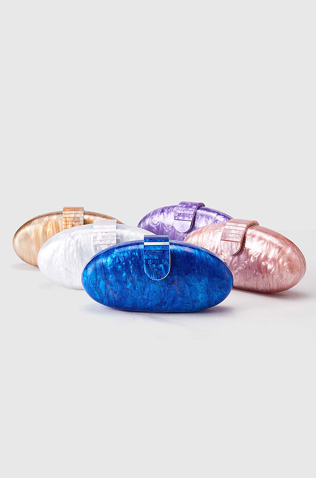 Oval Shell Purse