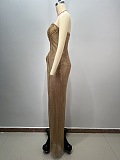 Golden Sequins Gown