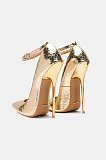 Copy Slingback Heels(gold)