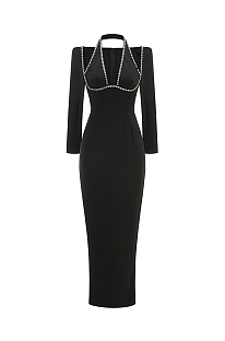 Halter Evening Dress