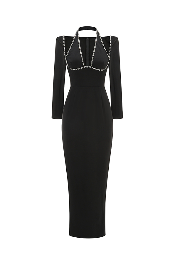 Halter Evening Dress