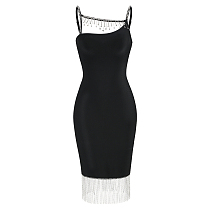 SUPER WHOLESALE | Fringes Tank Dress