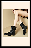 Patent Leather Convertible Boots
