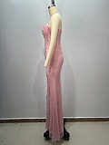 Beaded Cami Evening Dress