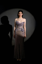 Cut-out Slim Fit Gown