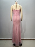 Beaded Cami Evening Dress