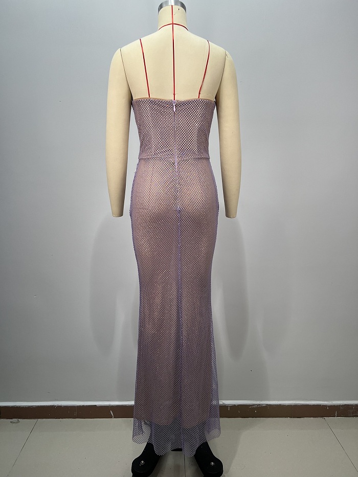 Cut-out Slim Fit Gown