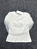 Mesh Patchwork T-shirt Top