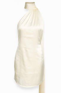 Satin Mini Dress
