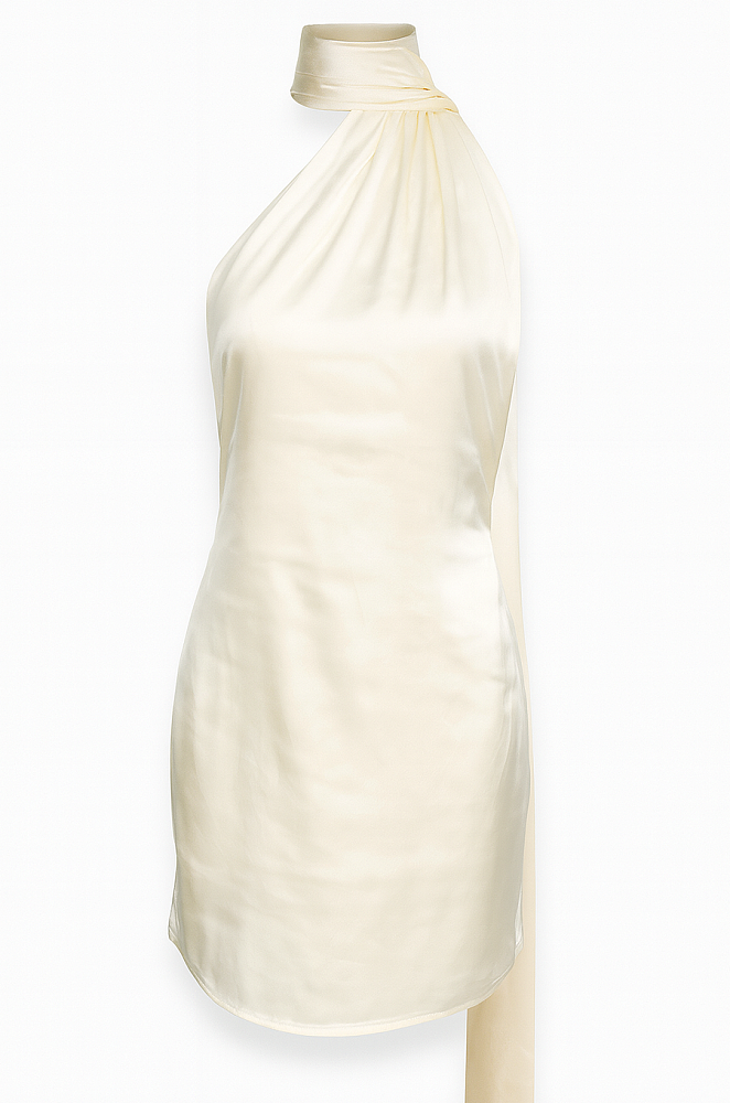 Satin Mini Dress