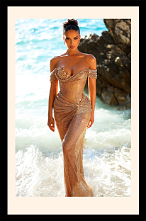 Sequins Evening Dress