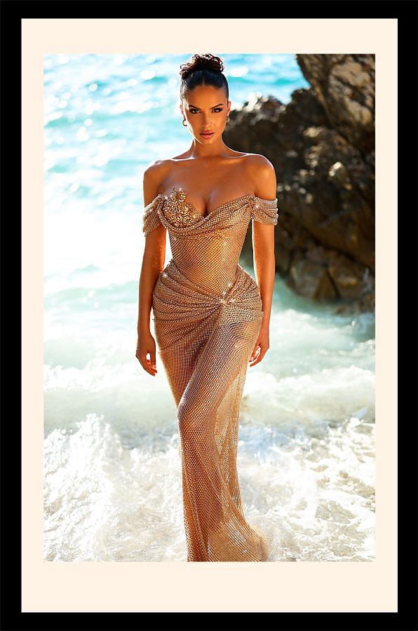 Sequins Evening Dress