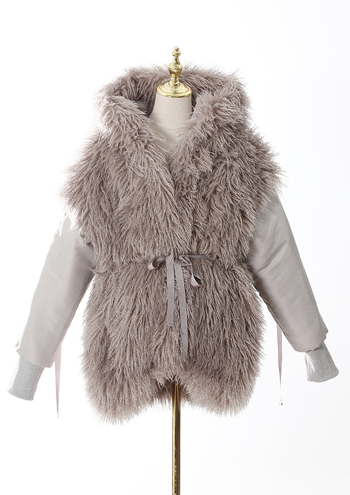 Reversible Hoodied Puffer Coat