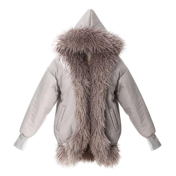 Reversible Hoodied Puffer Coat