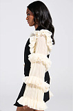 Fringes Sleeve Blazer Dress