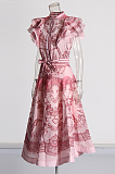 Bohemian Style Skirt Set