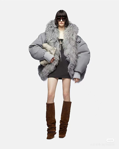Reversible Hoodied Puffer Coat
