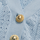 Knit Slim-fit Skirt Set
