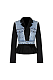 Denim Patchwork Blazer