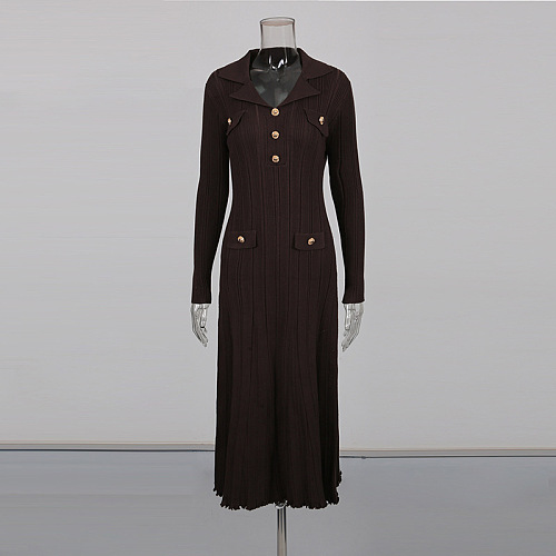 Slim-fit Knit Midi Dress