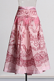 Bohemian Style Skirt Set