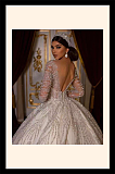 Sequins Wedding Ball Gown