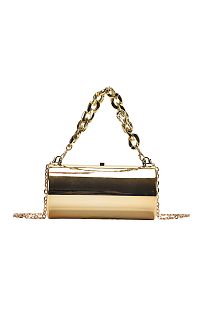 Cylinder Bag(champagne)